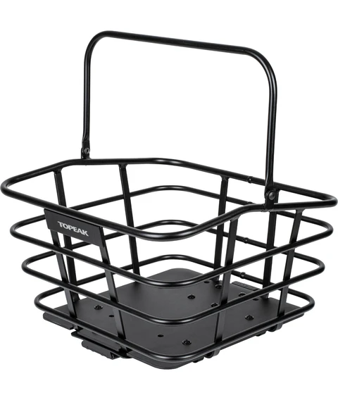 TOPEAK Panier Avant/Après Urban Basket DX (18 L) avec fixation MTX QUICKTRACK 2.0